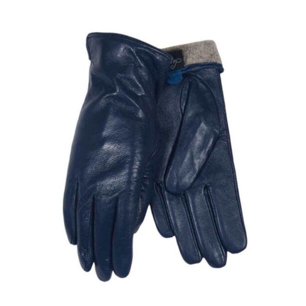 Geniune Leather - Real fur women's gloves - Picture 2 of 5